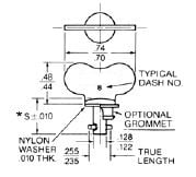 turnlock 5S10-1C technical drawing