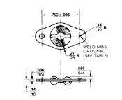 turnlock 1127714 technical drawing