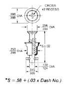 turnlock 1127005-5 technical drawing