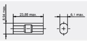turnlock 34S02-1-1AA technical drawing