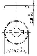 turnlock HHSSPS technical drawing