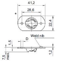 ターンロックHHSRF41S製図