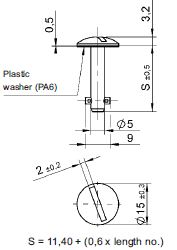 turnlock LEATLS-34S technical drawing