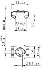 turnlock LEARS2130Z technical drawing