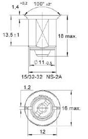 turnlock MTHRTEZZ technical drawing