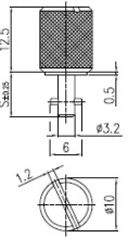 turnlock LMHTLK-21C technical drawing