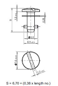 turnlock LMHTLS-11N technical drawing