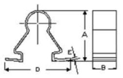 turnlock LPPSRC2532SP technical drawing