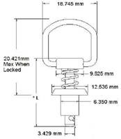 turnlock MTHTLFR-33SK technical drawing