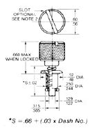 turnlock MTHTLKS-4Z technical drawing