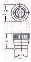 turnlock MTHRSUWZ technical drawing